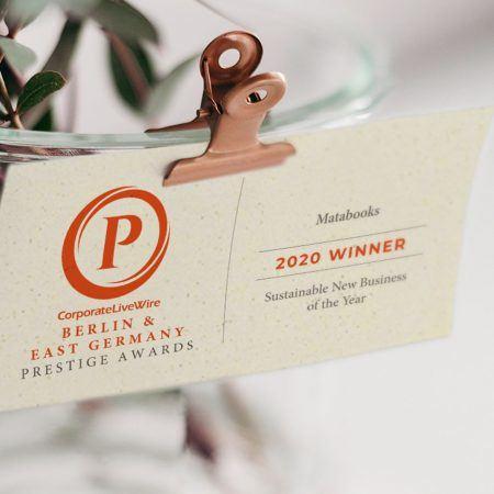 matabooks gewinnt Berliner Prestige Award
