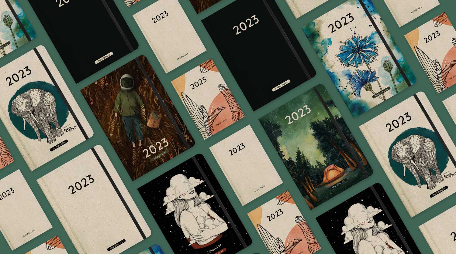 Jahresplaner Samaya 2023 von matabooks