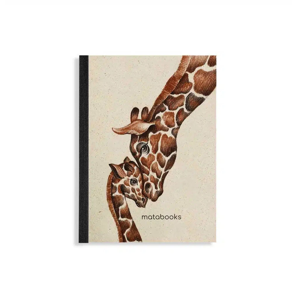 Vegan produziertes Notizbuch, Skizzenbuch, Tagebuch, Achtsamkeitstagebuch, Reisetagebuch, Dankbarkeitstagebuch, Bullet Journal, Rezeptbuch, Schreibheft oder Schreibblock A6 Dahara aus Graspapier von matabooks