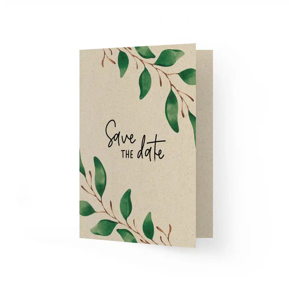 Vegan produzierte A6 Grußkarte, Dankeskarte, Geburtstagskarte, Einladungskarte, Glückwunschkarte, Geschenkbeilage oder Karte zum Verschenken aus Graspapier von matabooks
