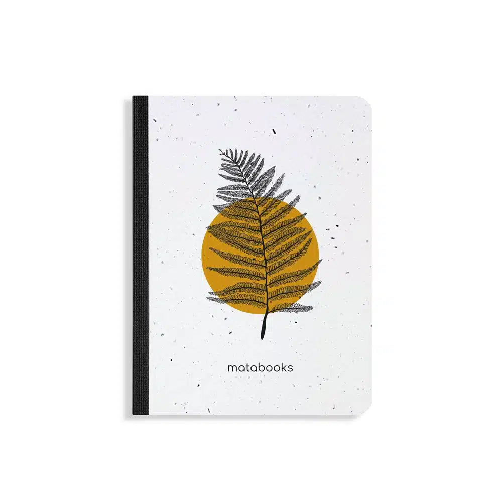 Vegan produziertes Samenbuch, Notizbuch, Skizzenbuch, Tagebuch, Achtsamkeitstagebuch, Reisetagebuch, Dankbarkeitstagebuch, Bullet Journal, Rezeptbuch, Schreibheft oder Schreibblock A6 aus Graspapier von matabooks