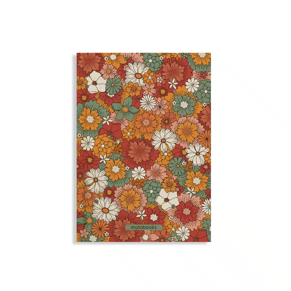 Vegan produziertes Notizbuch, Skizzenbuch, Tagebuch, Achtsamkeitstagebuch, Reisetagebuch, Dankbarkeitstagebuch, Bullet Journal, Planer, Terminplaner, Uni-Planer, Kalender, Wochenplaner, Rezeptbuch, Schreibheft oder Schreibblock A5 Jana aus Graspapier von matabooks