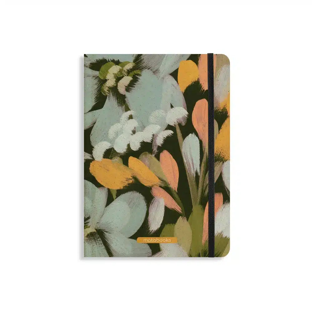 Vegan produziertes Notizbuch, Skizzenbuch, Tagebuch, Achtsamkeitstagebuch, Reisetagebuch, Dankbarkeitstagebuch, Bullet Journal, Planer, Terminplaner, Uni-Planer, Kalender, Wochenplaner, Rezeptbuch, Schreibheft oder Schreibblock A5 Nari aus Graspapier und Süßgraspapier von matabooks