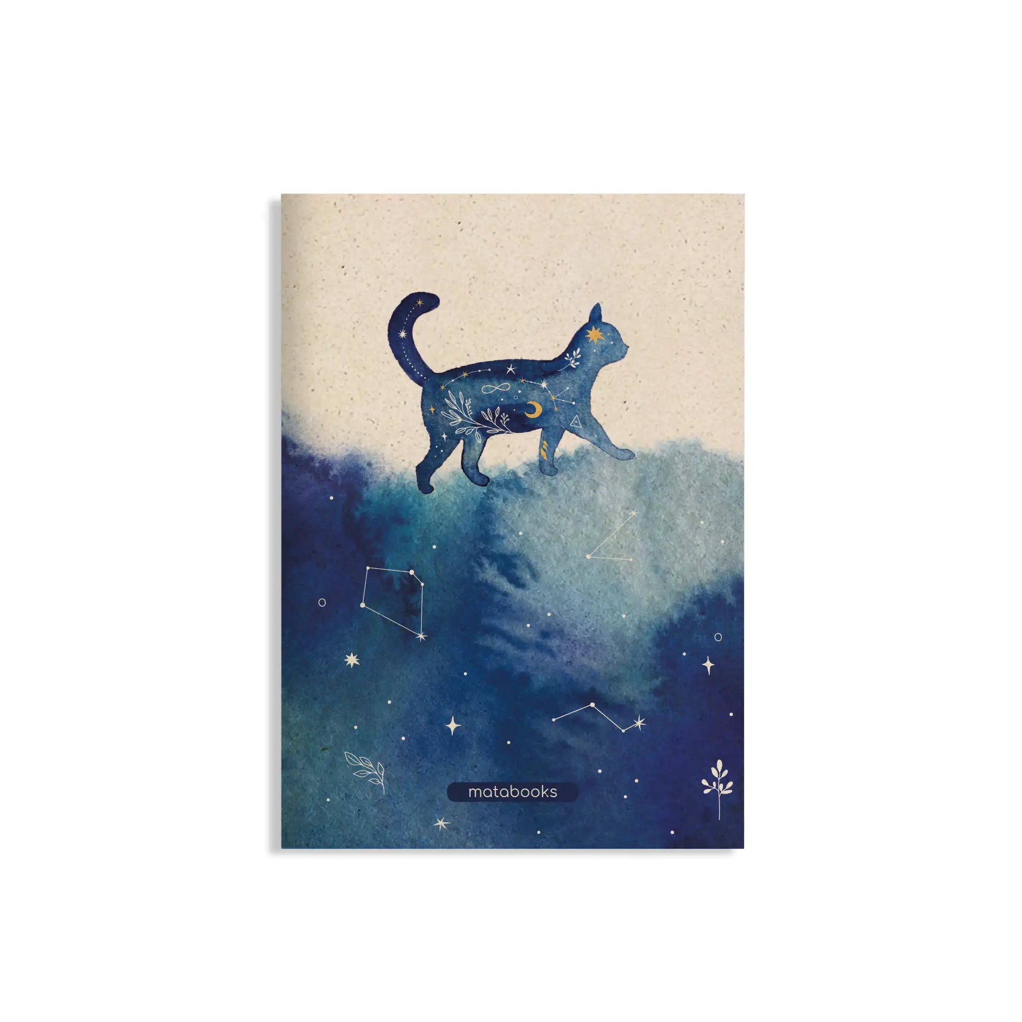 Vegan produziertes Notizbuch, Skizzenbuch, Tagebuch, Achtsamkeitstagebuch, Reisetagebuch, Dankbarkeitstagebuch, Bullet Journal, Rezeptbuch, Notizheft, Schreibheft oder Schreibblock A5 Tara aus Graspapier von matabooks