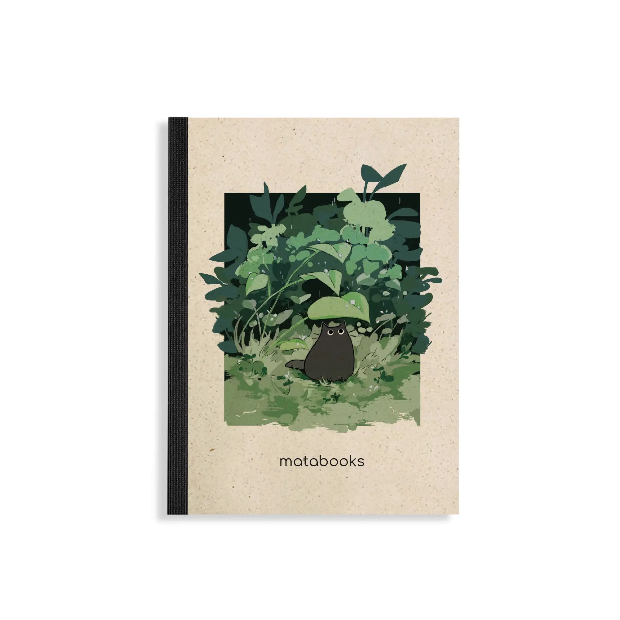 Vegan produziertes Notizbuch, Skizzenbuch, Tagebuch, Achtsamkeitstagebuch, Reisetagebuch, Dankbarkeitstagebuch, Bullet Journal, Rezeptbuch, Schreibheft oder Schreibblock A6 Dahara aus Graspapier von matabooks
