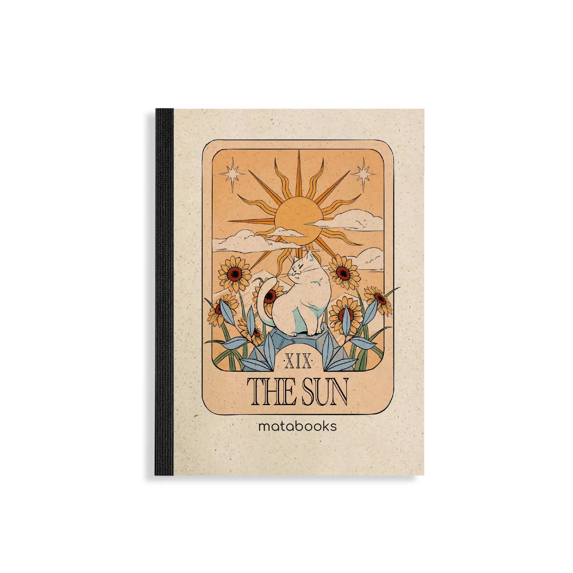 Vegan produziertes Notizbuch, Skizzenbuch, Tagebuch, Achtsamkeitstagebuch, Reisetagebuch, Dankbarkeitstagebuch, Bullet Journal, Rezeptbuch, Schreibheft oder Schreibblock A6 Dahara aus Graspapier von matabooks