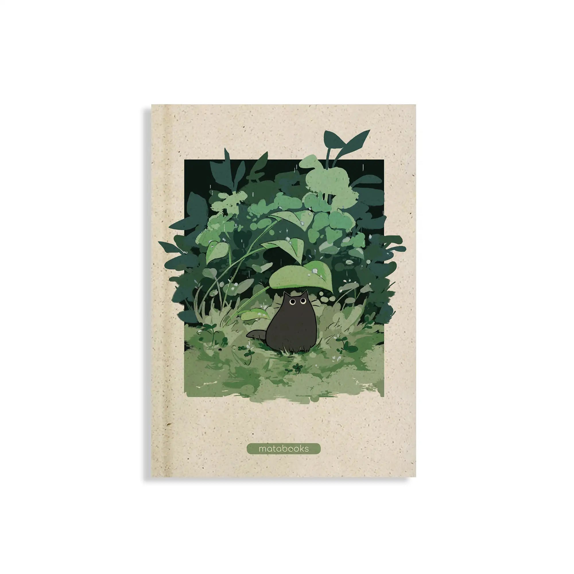 Vegan produziertes Notizbuch, Skizzenbuch, Tagebuch, Achtsamkeitstagebuch, Reisetagebuch, Dankbarkeitstagebuch, Bullet Journal, Planer, Terminplaner, Uni-Planer, Kalender, Wochenplaner, Rezeptbuch, Schreibheft oder Schreibblock A5 Jana aus Graspapier von matabooks