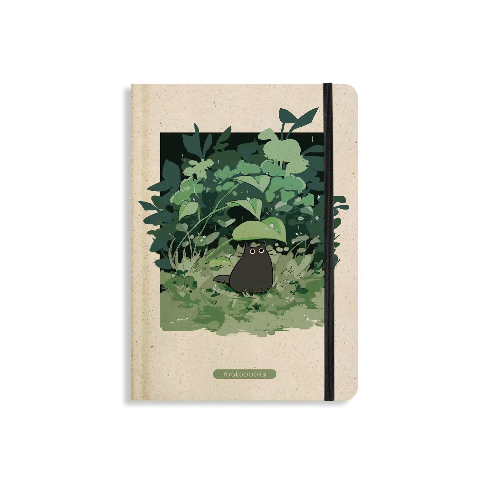 Vegan produziertes Notizbuch, Skizzenbuch, Tagebuch, Achtsamkeitstagebuch, Reisetagebuch, Dankbarkeitstagebuch, Bullet Journal, Planer, Terminplaner, Uni-Planer, Kalender, Wochenplaner, Rezeptbuch, Schreibheft oder Schreibblock A5 Nari aus Graspapier und Süßgraspapier von matabooks