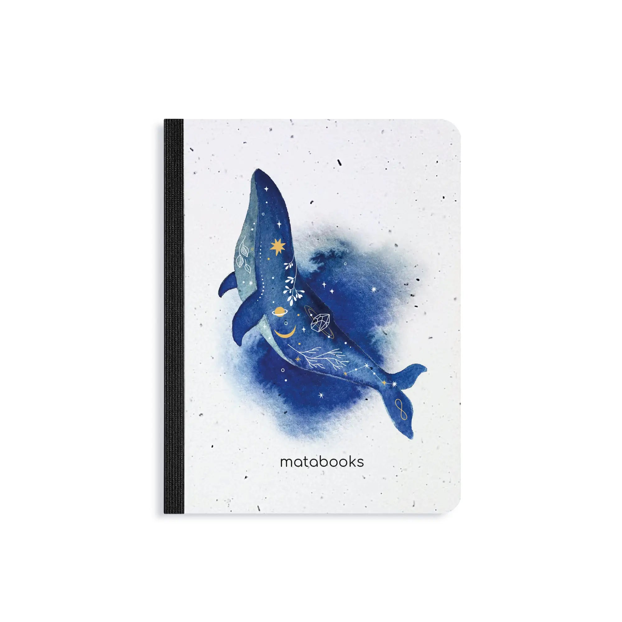 Vegan produziertes Samenbuch, Notizbuch, Skizzenbuch, Tagebuch, Achtsamkeitstagebuch, Reisetagebuch, Dankbarkeitstagebuch, Bullet Journal, Rezeptbuch, Schreibheft oder Schreibblock A6 aus Graspapier von matabooks