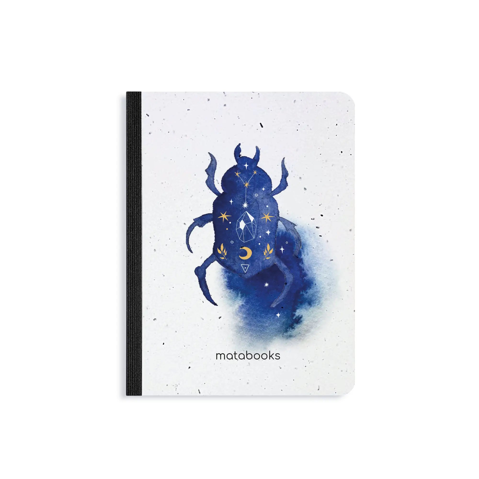 Vegan produziertes Samenbuch, Notizbuch, Skizzenbuch, Tagebuch, Achtsamkeitstagebuch, Reisetagebuch, Dankbarkeitstagebuch, Bullet Journal, Rezeptbuch, Schreibheft oder Schreibblock A6 aus Graspapier von matabooks