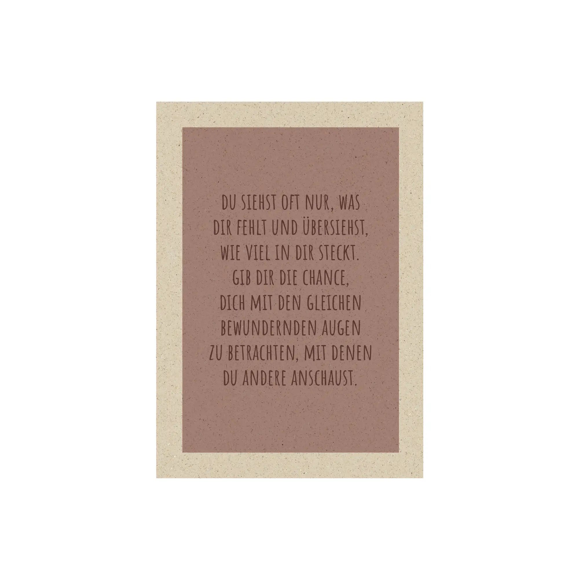 Vegan produzierte A6 Postkarte, Grußkarte, Dankeskarte, Geburtstagskarte, Einladungskarte, Glückwunschkarte, Geschenkbeilage oder Karte zum Verschenken aus Graspapier von matabooks