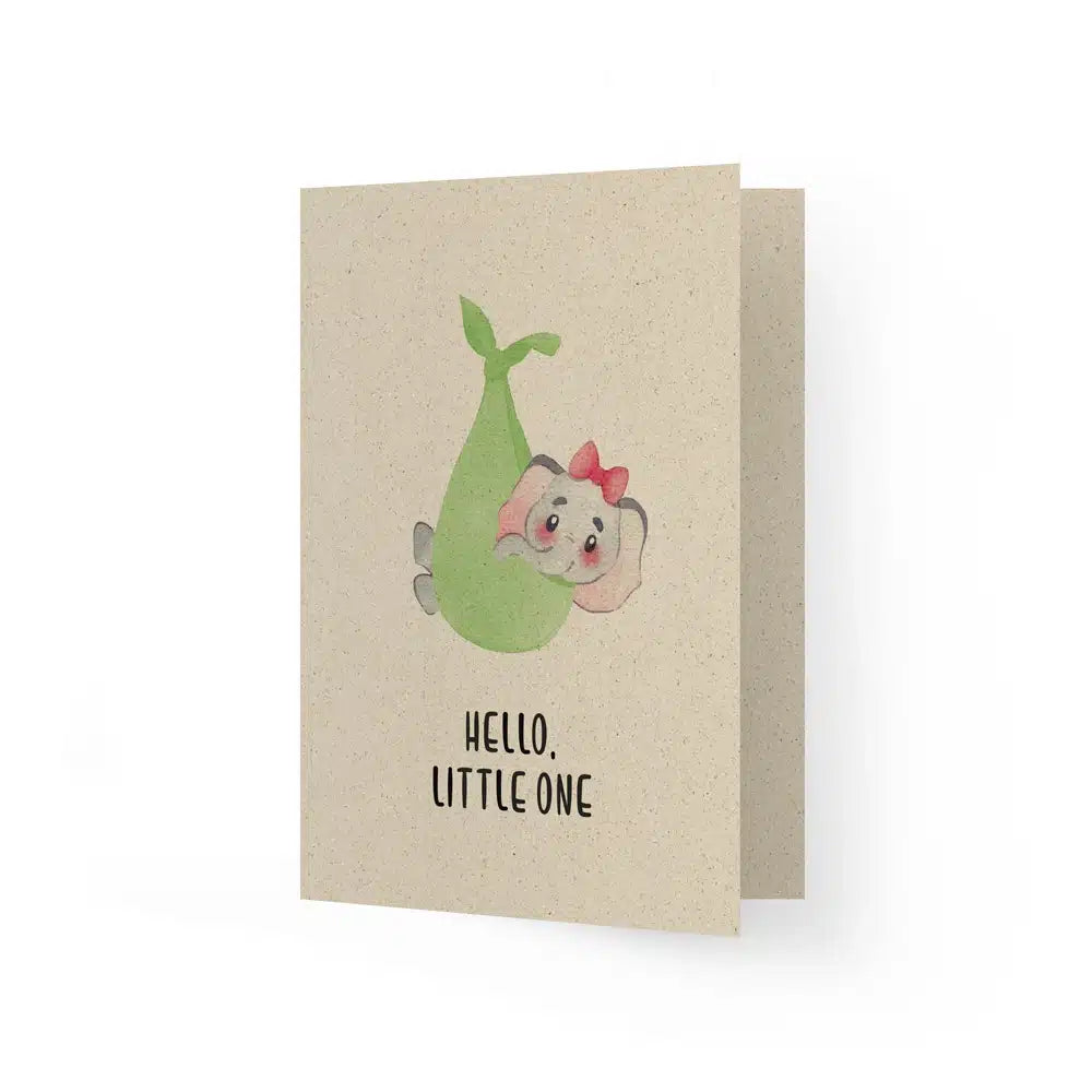 Vegan produzierte A6 Grußkarte, Dankeskarte, Geburtstagskarte, Einladungskarte, Glückwunschkarte, Geschenkbeilage oder Karte zum Verschenken aus Graspapier von matabooks