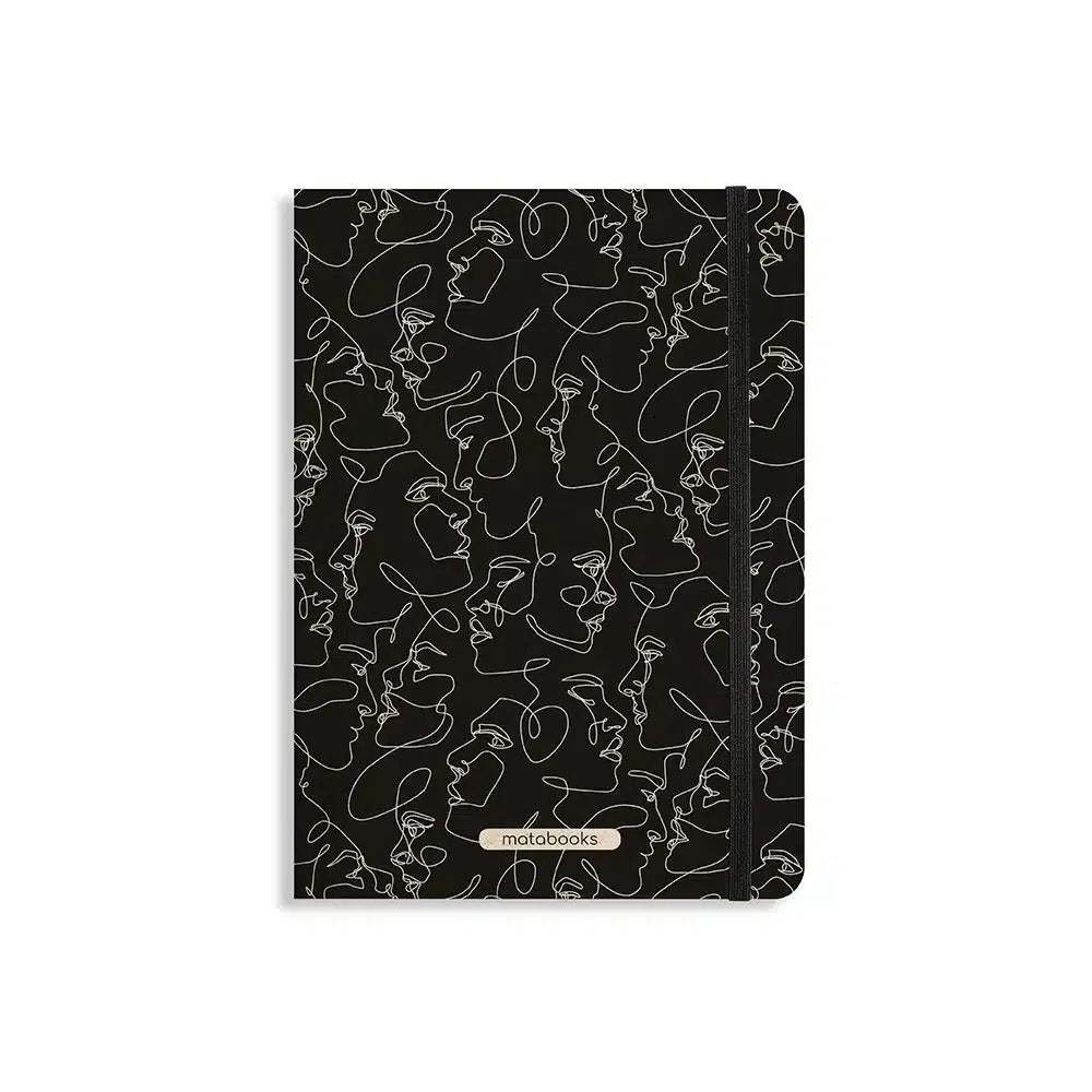 Vegan produziertes Notizbuch, Skizzenbuch, Tagebuch, Achtsamkeitstagebuch, Reisetagebuch, Dankbarkeitstagebuch, Bullet Journal, Planer, Terminplaner, Uni-Planer, Kalender, Wochenplaner, Rezeptbuch, Schreibheft oder Schreibblock A5 Nari aus Graspapier und Süßgraspapier von matabooks