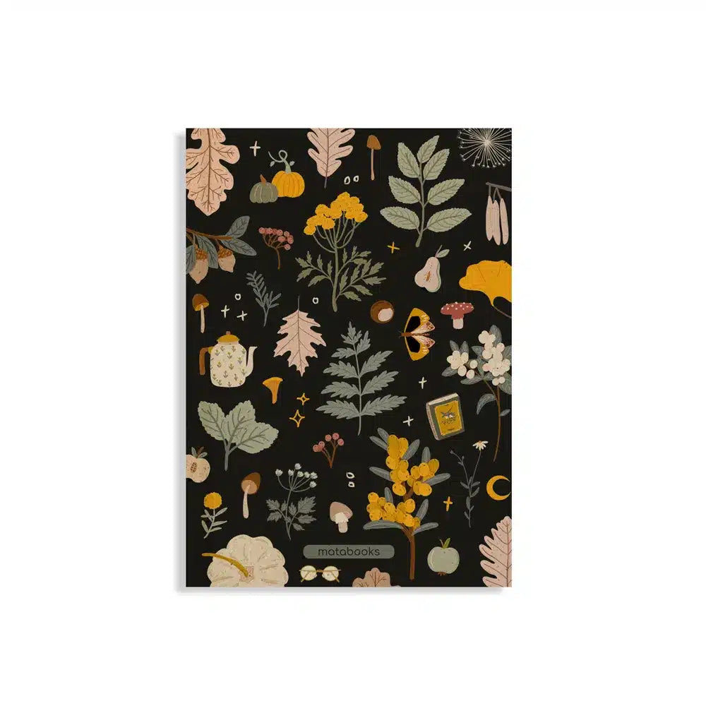 Vegan produziertes Notizbuch, Skizzenbuch, Tagebuch, Achtsamkeitstagebuch, Reisetagebuch, Dankbarkeitstagebuch, Bullet Journal, Planer, Terminplaner, Uni-Planer, Kalender, Wochenplaner, Rezeptbuch, Schreibheft oder Schreibblock A5 Jana aus Graspapier von matabooks