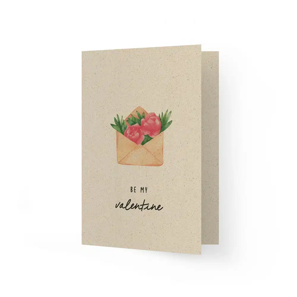 Vegan produzierte A6 Grußkarte, Dankeskarte, Geburtstagskarte, Einladungskarte, Glückwunschkarte, Geschenkbeilage oder Karte zum Verschenken aus Graspapier von matabooks