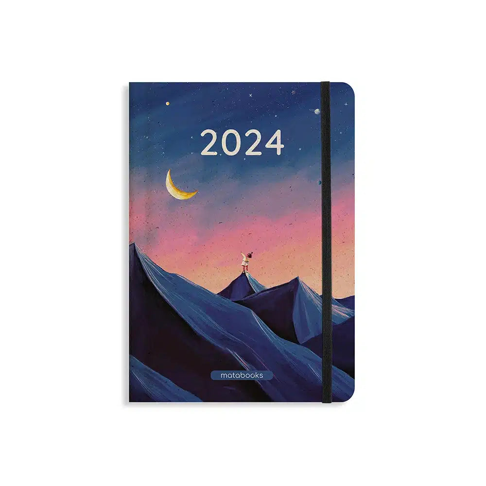 Vegan produzierter Jahresplaner, Jahreskalender, Kalender, Familienkalender, Notizbuch, Tagebuch, Terminplaner, Achtsamkeitstagebuch, Bullet Journal, Reisetagebuch, Dankbarkeitstagebuch, Hausaufgabenheft, Uni-Planer, Taschenkalender, Buchkalender, Business-Planer, Wochenplaner A5 aus Graspapier von matabooks
