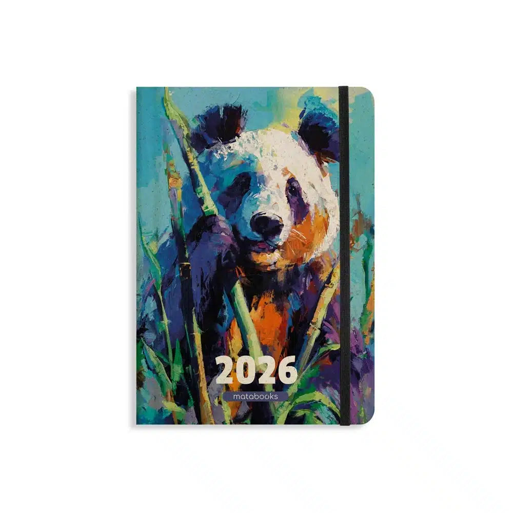 Vegan produzierter Jahresplaner, Jahreskalender, Kalender, Familienkalender, Notizbuch, Tagebuch, Terminplaner, Achtsamkeitstagebuch, Bullet Journal, Reisetagebuch, Dankbarkeitstagebuch, Hausaufgabenheft, Uni-Planer, Taschenkalender, Buchkalender, Business-Planer, Wochenplaner A5 aus Graspapier und Süßgraspapier von matabooks