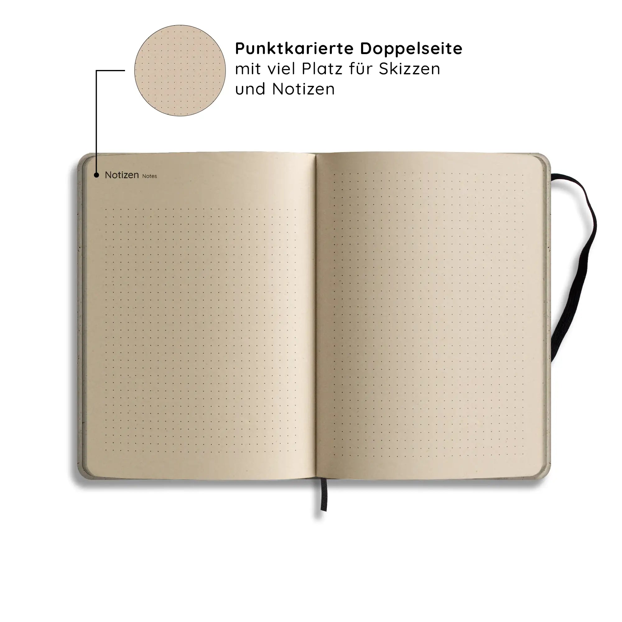 Vegan produzierter Jahresplaner, Jahreskalender, Kalender, Familienkalender, Notizbuch, Tagebuch, Terminplaner, Achtsamkeitstagebuch, Bullet Journal, Reisetagebuch, Dankbarkeitstagebuch, Hausaufgabenheft, Uni-Planer, Taschenkalender, Buchkalender, Business-Planer, Wochenplaner A5 aus Graspapier und Süßgraspapier von matabooks