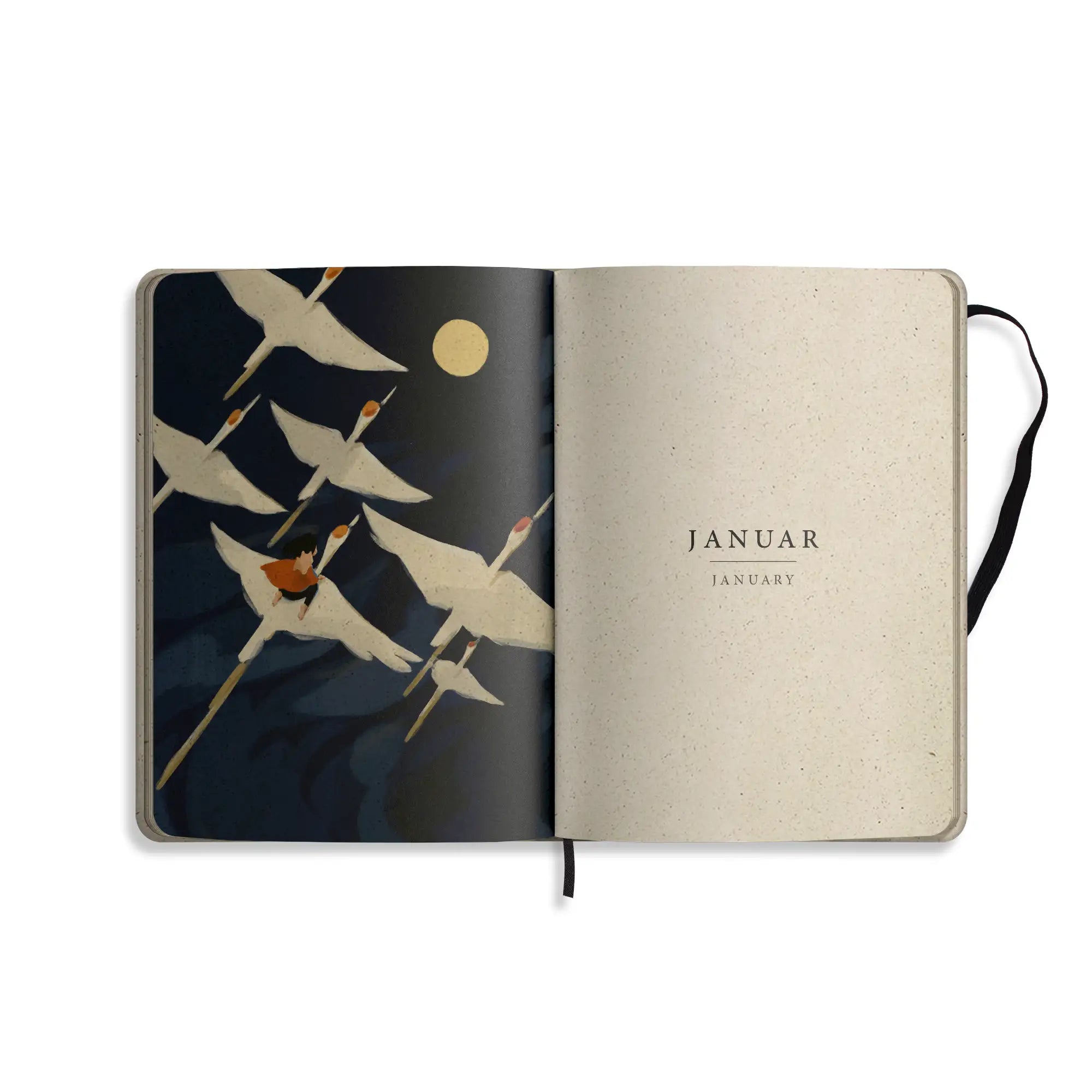 Vegan produzierter Jahresplaner, Jahreskalender, Kalender, Familienkalender, Notizbuch, Tagebuch, Terminplaner, Achtsamkeitstagebuch, Bullet Journal, Reisetagebuch, Dankbarkeitstagebuch, Hausaufgabenheft, Uni-Planer, Taschenkalender, Buchkalender, Business-Planer, Wochenplaner A5 aus Graspapier von matabooks