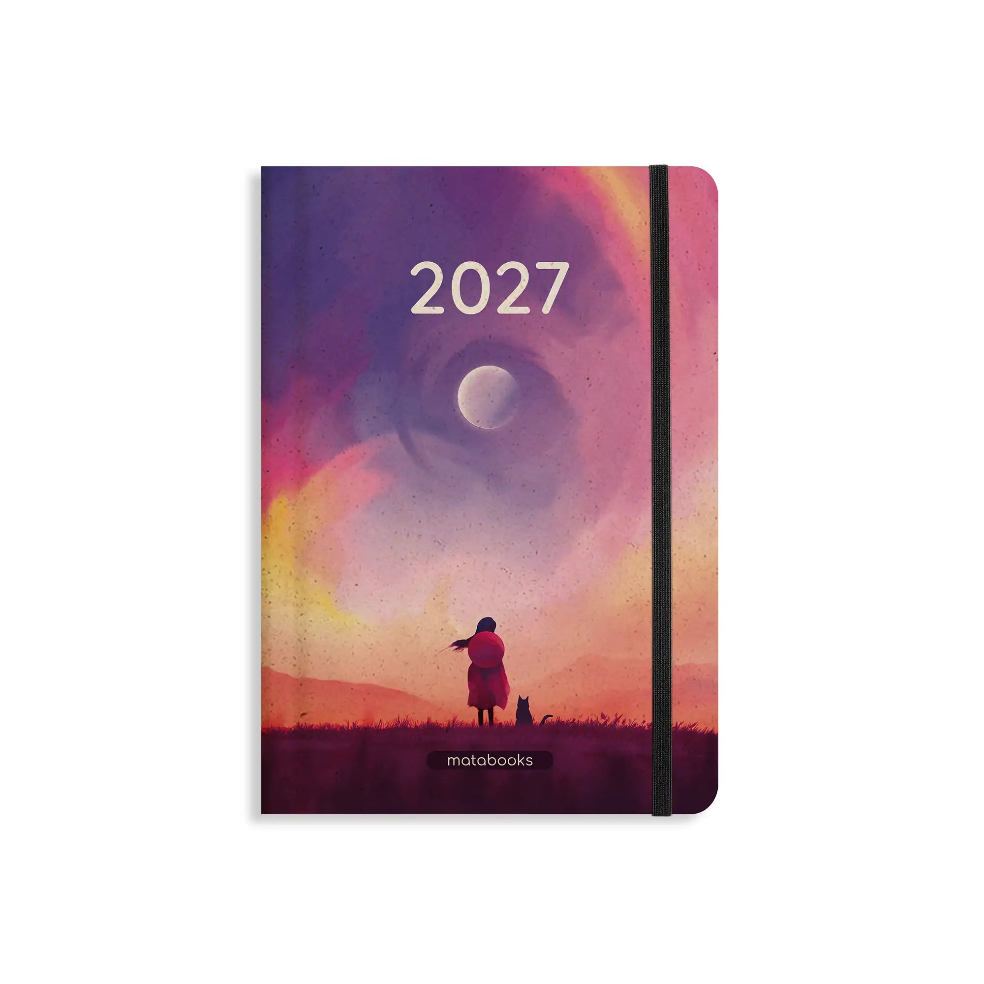 Vegan produzierter Jahresplaner, Jahreskalender, Kalender, Familienkalender, Notizbuch, Tagebuch, Terminplaner, Achtsamkeitstagebuch, Bullet Journal, Reisetagebuch, Dankbarkeitstagebuch, Hausaufgabenheft, Uni-Planer, Taschenkalender, Buchkalender, Business-Planer, Wochenplaner A5 aus Graspapier und Süßgraspapier von matabooks