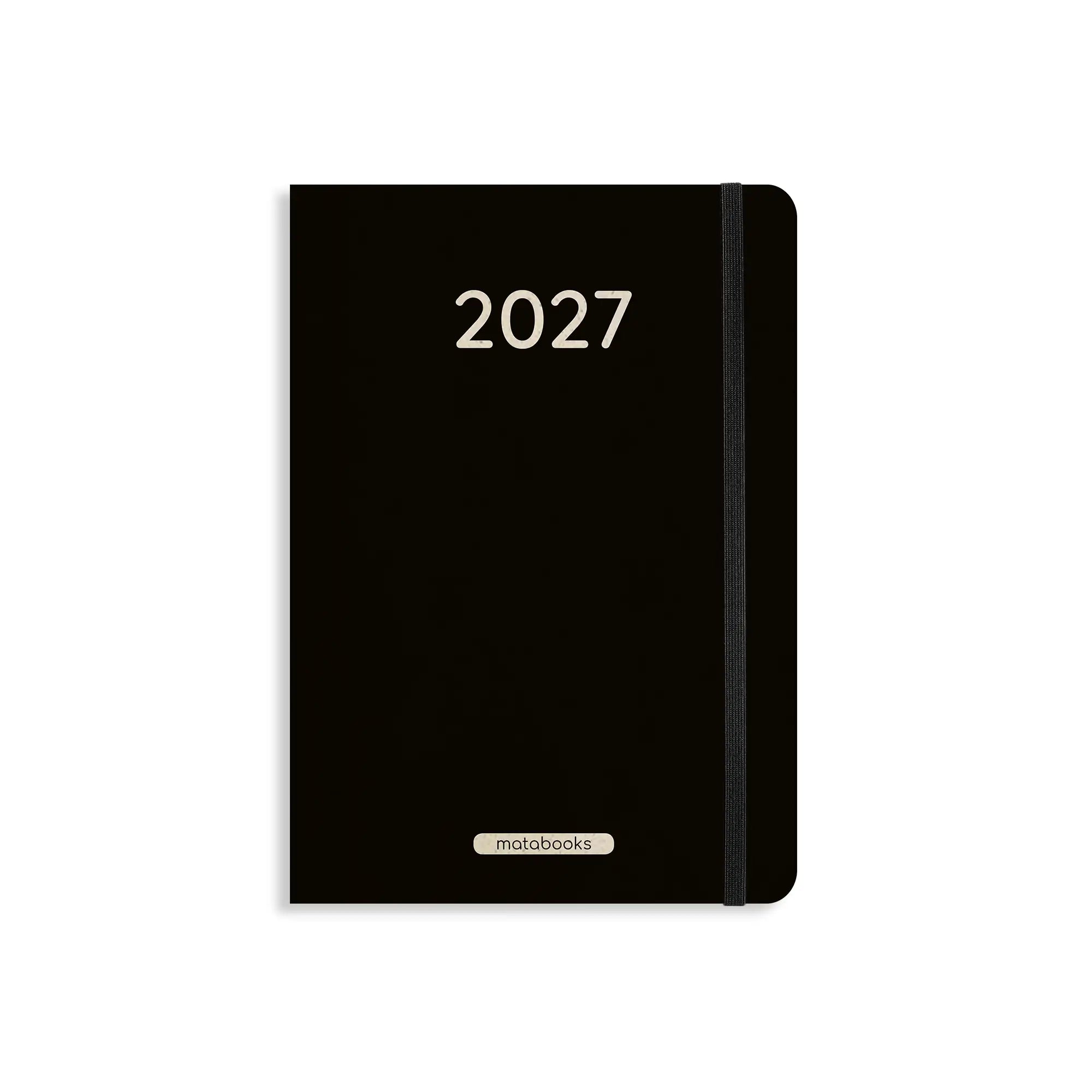Vegan produzierter Jahresplaner, Jahreskalender, Kalender, Familienkalender, Notizbuch, Tagebuch, Terminplaner, Achtsamkeitstagebuch, Bullet Journal, Reisetagebuch, Dankbarkeitstagebuch, Hausaufgabenheft, Uni-Planer, Taschenkalender, Buchkalender, Business-Planer, Wochenplaner A5 aus Graspapier und Süßgraspapier von matabooks
