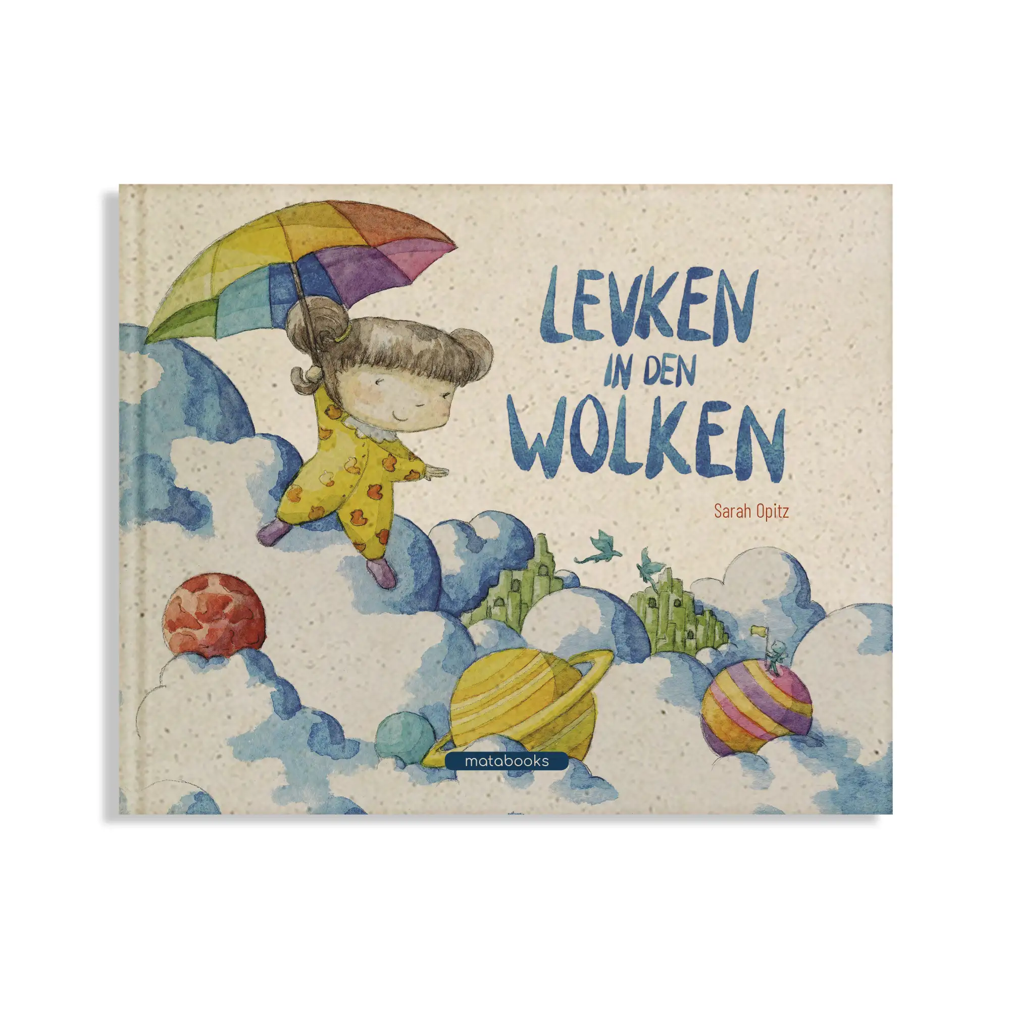 Vegan produziertes Kinderbuch, Vorlesebuch, Bilderbuch, Geschenk für Kinder, Buch zum gemeinsamen Lesen, für Zuhause, Kita, Kindergarten, Grundschule aus Graspapier und Süßgraspapier Format 265 x 215 x 10 mm von matabooks