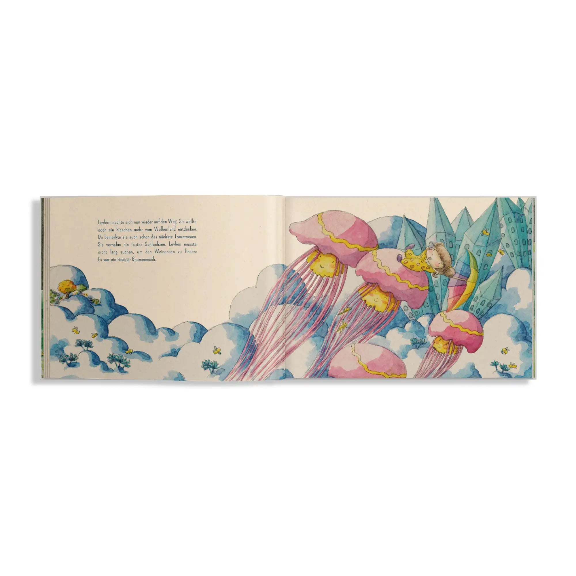 Vegan produziertes Kinderbuch, Vorlesebuch, Bilderbuch, Geschenk für Kinder, Buch zum gemeinsamen Lesen, für Zuhause, Kita, Kindergarten, Grundschule aus Graspapier und Süßgraspapier Format 265 x 215 x 10 mm von matabooks