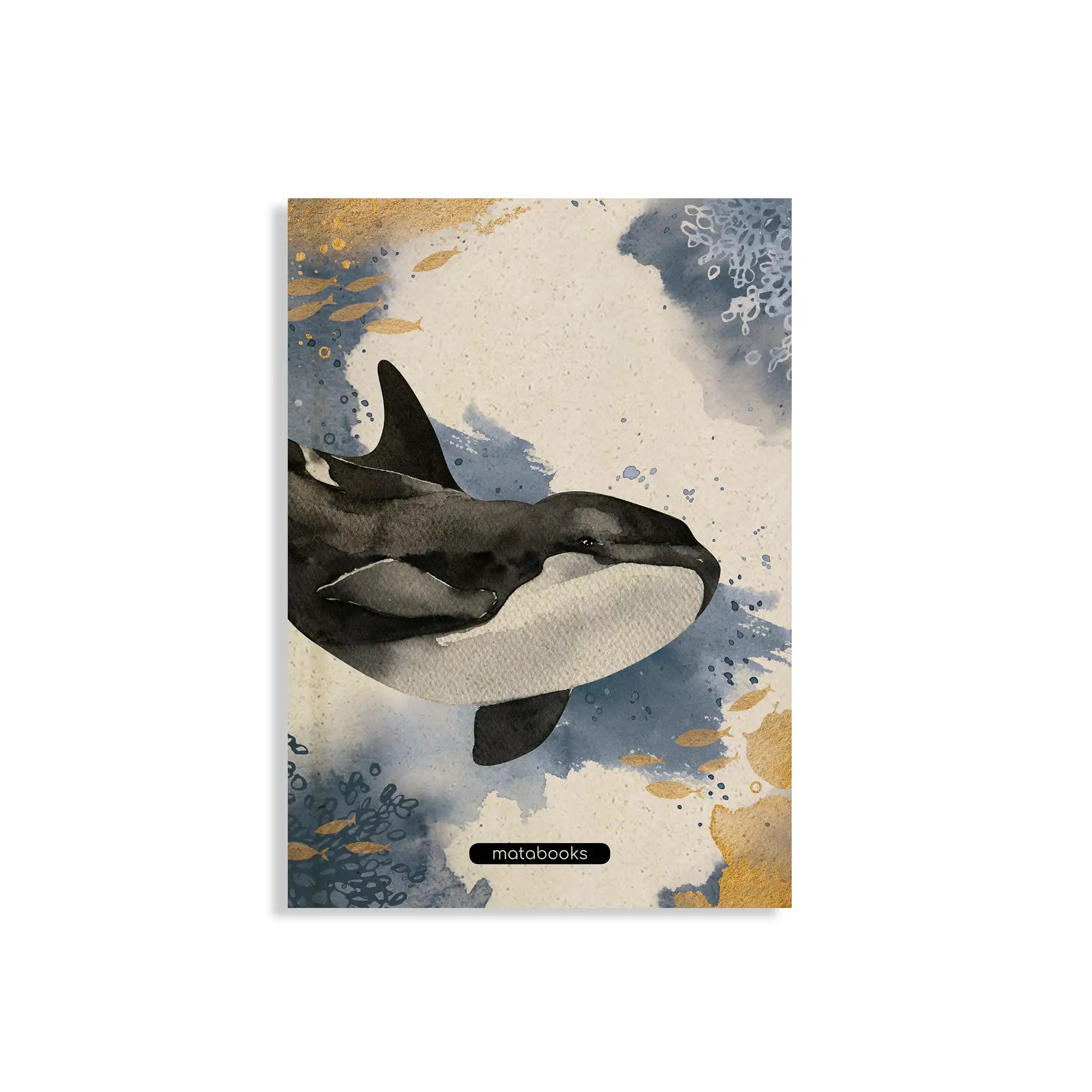 Vegan produziertes Notizbuch, Skizzenbuch, Tagebuch, Achtsamkeitstagebuch, Reisetagebuch, Dankbarkeitstagebuch, Bullet Journal, Planer, Terminplaner, Uni-Planer, Kalender, Wochenplaner, Rezeptbuch, Schreibheft oder Schreibblock A5 Jana aus Graspapier von matabooks