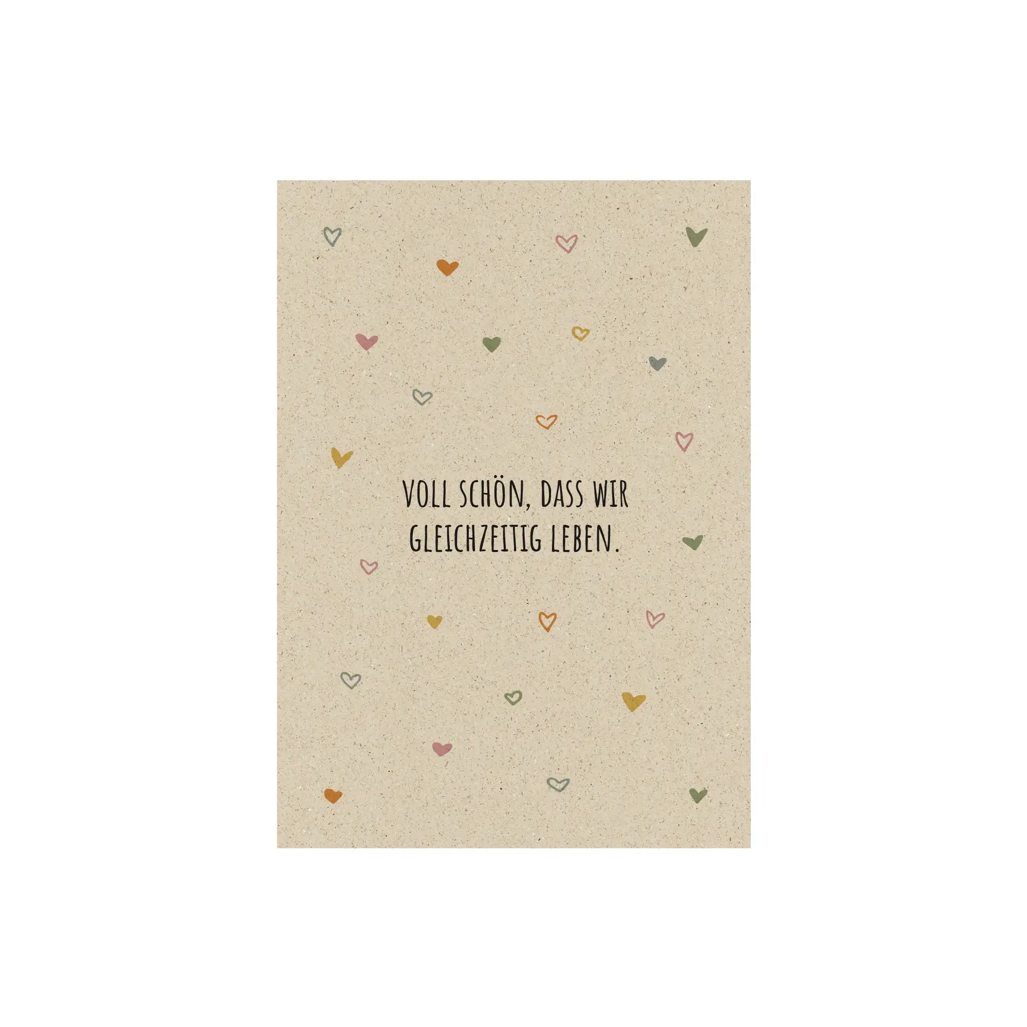 Vegan produzierte A6 Postkarte, Grußkarte, Dankeskarte, Geburtstagskarte, Einladungskarte, Glückwunschkarte, Geschenkbeilage oder Karte zum Verschenken aus Graspapier von matabooks